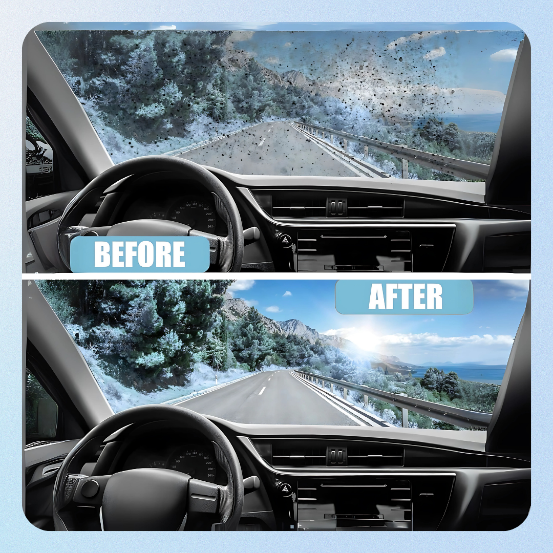 Car Windshield Cleaning Tablets | Crystal Clear Vision | pack of 30 tablets