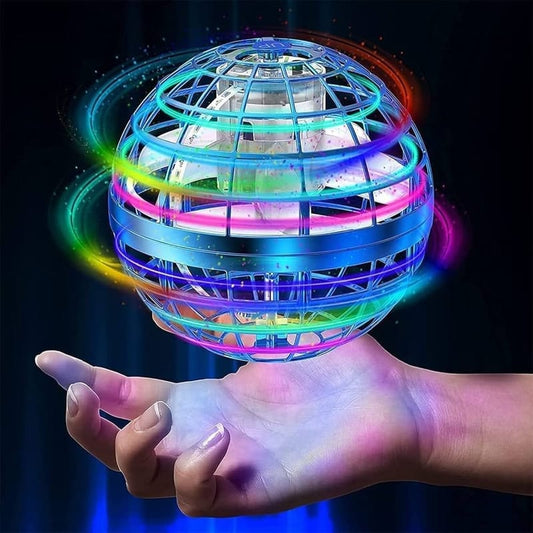 Flying Ball Toys, USB Rechargeable Built-in RGB Lights