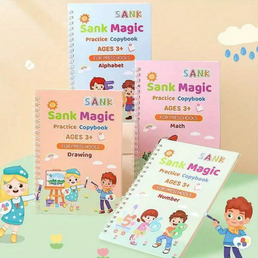 Magic Practice Book 💫Set of 4 Books🔥