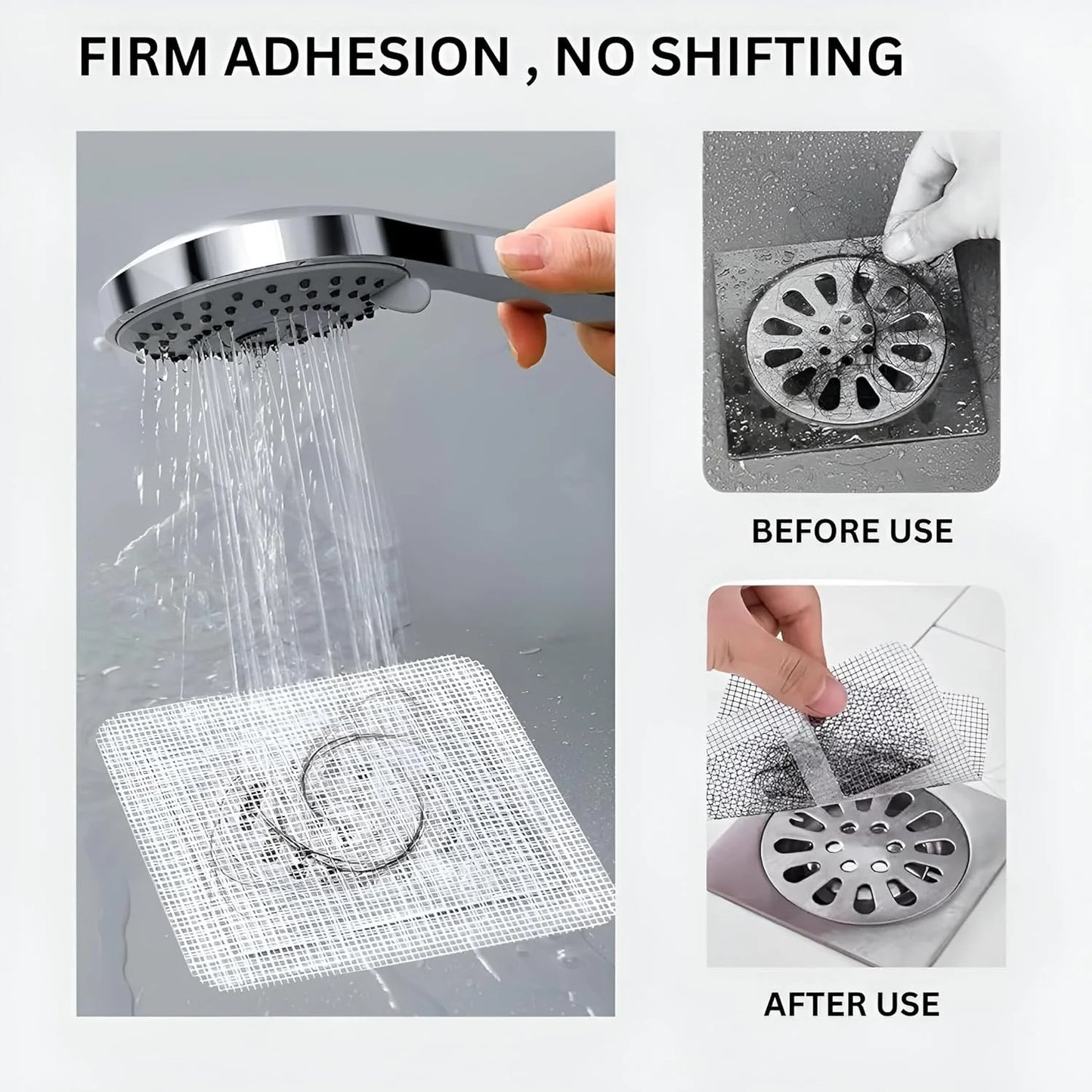 Disposable Drain Cover Stickers (Pak of 10 Pieces) Buy 1 Get 1
