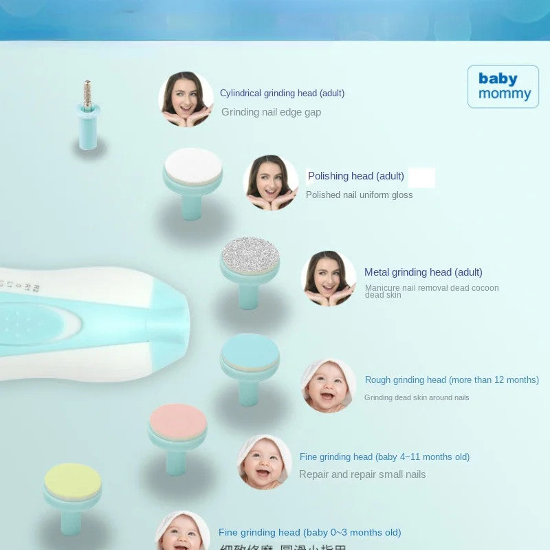 Electric Baby Nail Trimmer Set